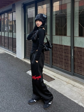 「lilful（リルフル）のアイテム」を使った、lilfulさん（レディース・155cm）の秋コーディネート