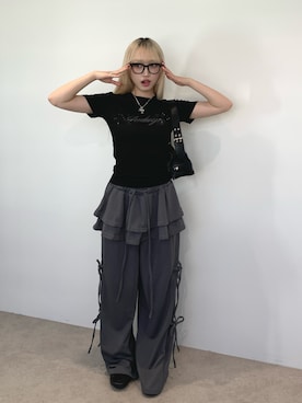 「lilful（リルフル）のアイテム」を使った、lilfulさん（レディース・160cm）の春コーディネート