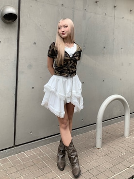 「lilful（リルフル）のアイテム」を使った、lilfulさん（レディース・160cm）の春コーディネート