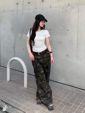 「lilful（リルフル）のアイテム」を使った、lilfulさん（レディース・158cm）の春コーディネート