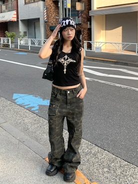 「lilful（リルフル）のアイテム」を使った、lilfulさん（レディース・155cm）の冬コーディネート