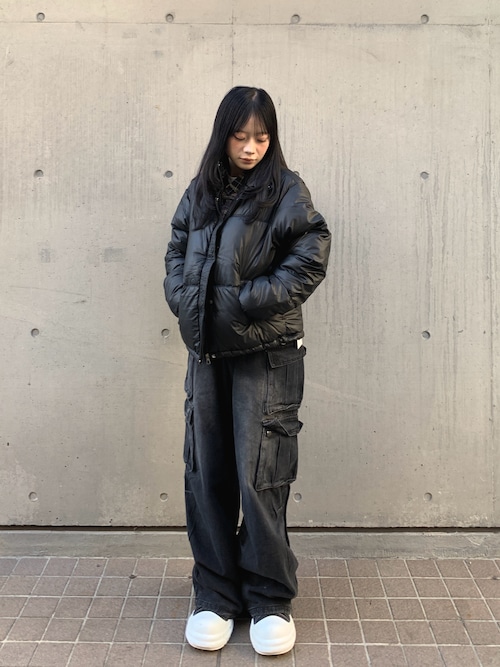 lilful ワイドパンツ カーゴパンツ 「26年春夏新作」マルチポケット