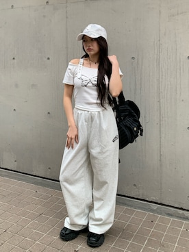 「lilful（リルフル）のアイテム」を使った、lilfulさん（レディース・156cm）の春コーディネート