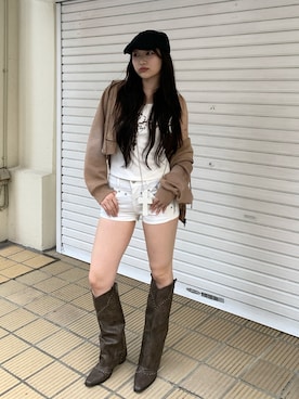 lilfulさん（レディース・156cm）の冬コーディネート