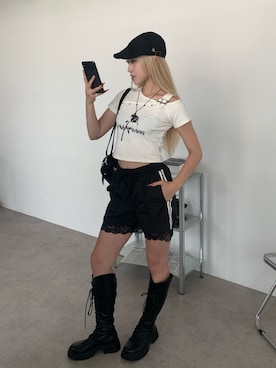 「lilful（リルフル）のアイテム」を使った、lilfulさん（レディース・160cm）の春コーディネート