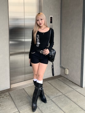 「lilful（リルフル）のアイテム」を使った、lilfulさん（レディース・160cm）の春コーディネート