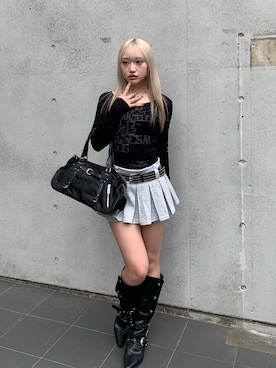 「lilful（リルフル）のアイテム」を使った、lilfulさん（レディース・160cm）の春コーディネート