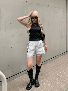 「lilful（リルフル）のアイテム」を使った、lilfulさん（レディース・160cm）の春コーディネート