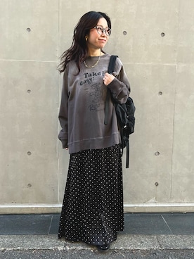 あべちゃんさん(レディース・145cm)の冬コーディネート