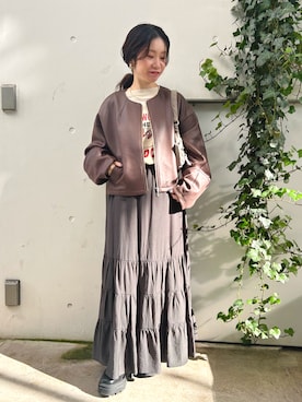 あべちゃんさん（レディース・145cm）の冬コーディネート