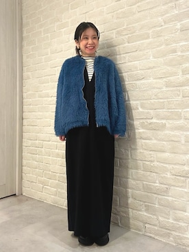 「アイテム（ワンピース/ドレス）」を使った、あべちゃんさん（レディース・145cm）の冬コーディネート