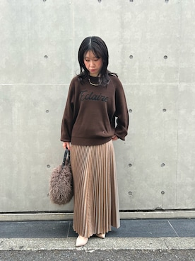 「アイテム（パンプス）」を使った、あべちゃんさん（レディース・145cm）の秋コーディネート