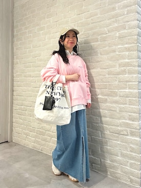 あべちゃんさん（レディース・145cm）の春コーディネート