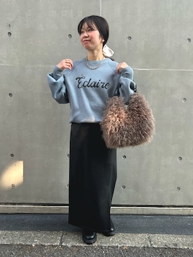 「アイテム（スカート）」を使った、あべちゃんさん（レディース・145cm）の秋コーディネート