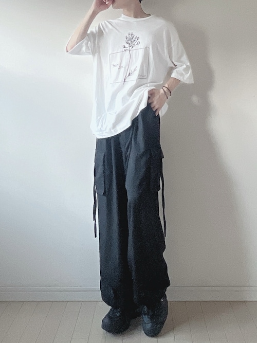 アートグラフィックデザインオーバーサイズ半袖Tシャツ（Tシャツ