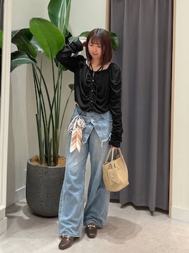 「31 Sons de mode（トランテアン　ソン　ドゥ　モード）のアイテム」を使った、mayaさん（レディース・153cm）の春コーディネート