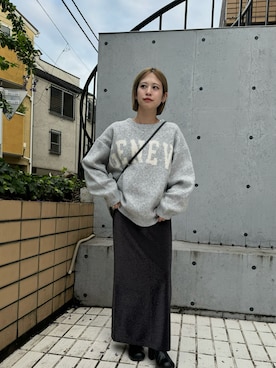 「スカートコーデ」｜sawaさん（レディース・148cm）の秋コーディネート