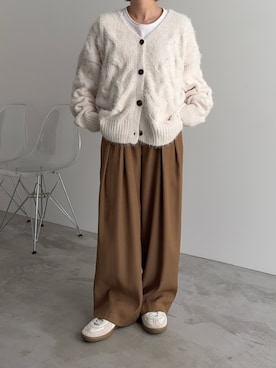 「アイテム（パンツ）」を使った、sawaさん（レディース・149cm）の秋コーディネート