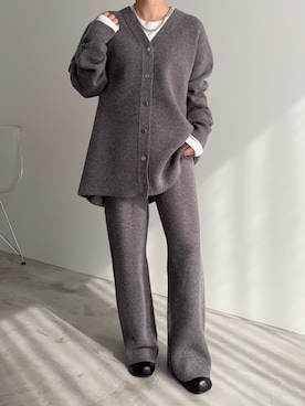 「ニットアップ」｜sawaさん（レディース・149cm）の秋コーディネート