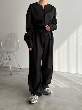「アイテム（オールインワン・サロペット）」を使った、sawaさん（レディース・149cm）の夏コーディネート