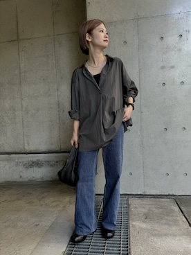 「MOUSSY（マウジー）のアイテム」を使った、sawaさん（骨格ウェーブ・レディース・148cm）の秋コーディネート