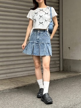 かなこさん（レディース・170cm）の夏コーディネート