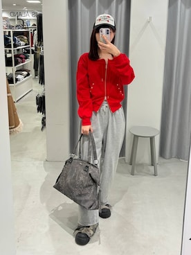 かなこさん(レディース・170cm)の冬コーディネート