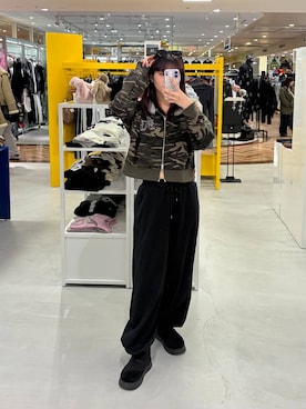 かなこさん(レディース・170cm)の冬コーディネート