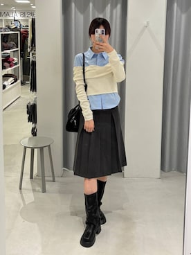 かなこさん(レディース・170cm)の冬コーディネート