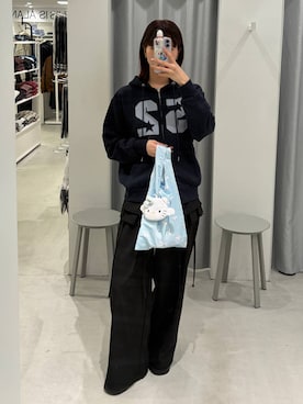 「3.3 Field Trip （3.3フィールドトリップ）のアイテム」を使った、かなこさん（レディース・170cm）の春コーディネート