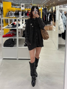 かなこさん(レディース・170cm)の冬コーディネート