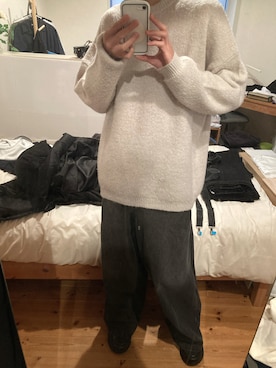 「ADAMASTE（アダマスト）のアイテム」を使った、KAITOさん（メンズ・180cm）の冬コーディネート