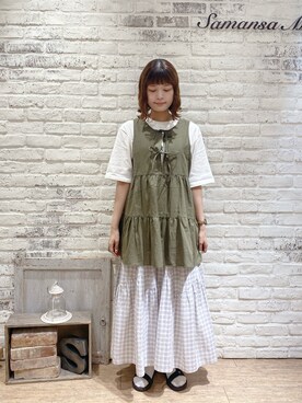 マユさん（レディース・162cm）の夏コーディネート