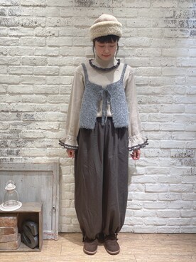 マユさん(レディース・162cm)の冬コーディネート