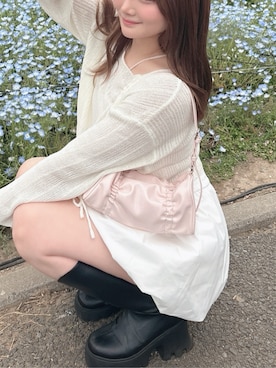 「カジュアルガーリー」｜by LEGNAさん（レディース・163cm）の春コーディネート