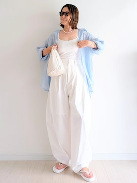 「メガネ女子」｜by LEGNAさん（レディース・155cm）の春コーディネート