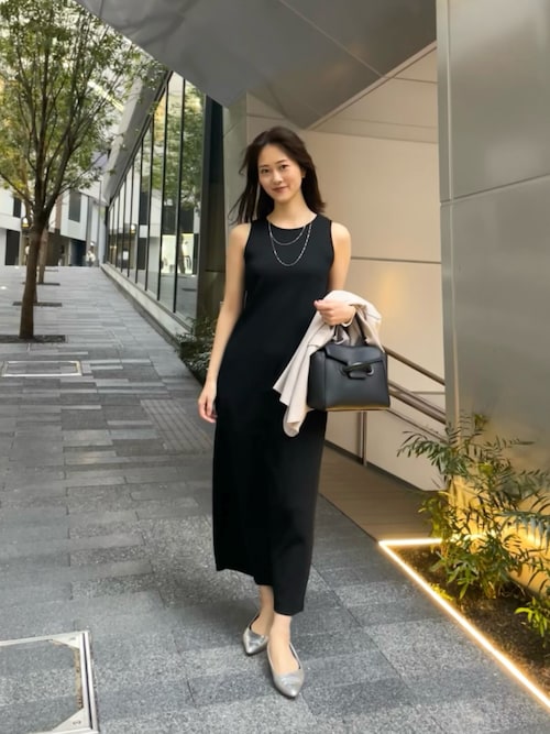 選べる3タイプ】マキシワンピース 半袖/アメリカンスリーブ