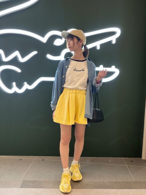 ローラレザーショルダーバッグ（ショルダーバッグ）｜LACOSTE