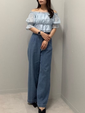 広島ミナモア店さん（レディース・165cm）の春コーディネート