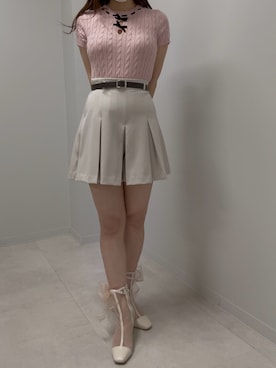 広島ミナモア店さん（レディース・163cm）の春コーディネート