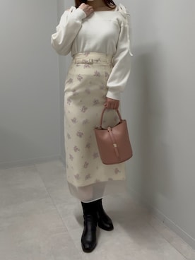 広島ミナモア店さん（レディース・163cm）の春コーディネート