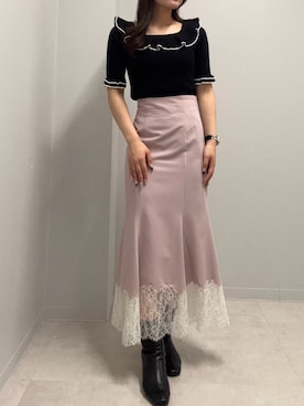 広島ミナモア店さん（レディース・165cm）の春コーディネート