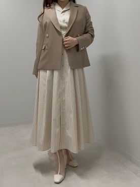 広島ミナモア店さん（レディース・163cm）の春コーディネート