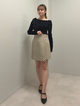 「31 Sons de mode（トランテアン　ソン　ドゥ　モード）のアイテム」を使った、広島ミナモア店さん（レディース・154cm）の春コーディネート