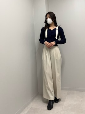 広島ミナモア店さん（レディース・165cm）の春コーディネート