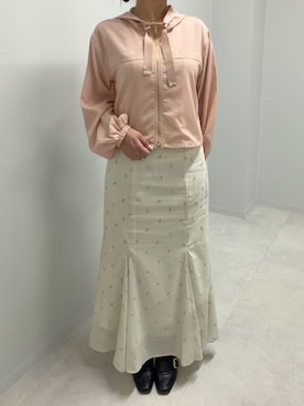 「31 Sons de mode（トランテアン　ソン　ドゥ　モード）のアイテム」を使った、広島ミナモア店さん（レディース・160cm）の春コーディネート