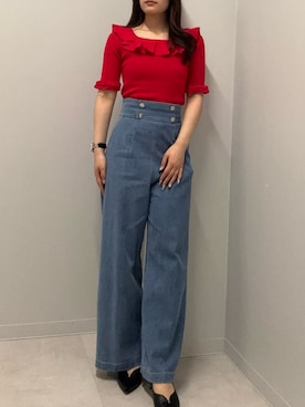 広島ミナモア店さん（レディース・165cm）の春コーディネート