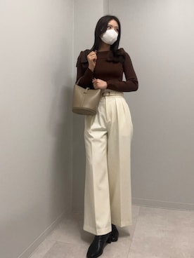 広島ミナモア店さん（レディース・165cm）の春コーディネート