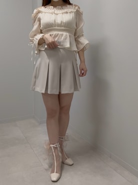 広島ミナモア店さん（レディース・163cm）の春コーディネート