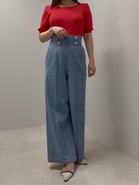 「31 Sons de mode（トランテアン　ソン　ドゥ　モード）のアイテム」を使った、広島ミナモア店さん（レディース・163cm）の春コーディネート